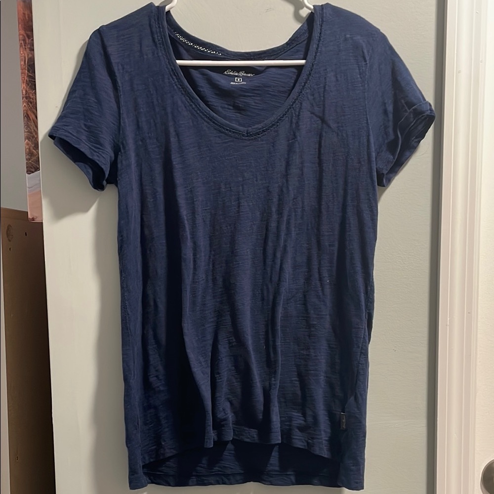 Eddie Bauer Women's Blue Top